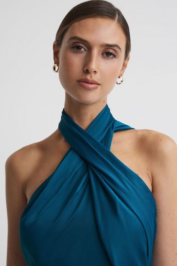 Reiss satin dress cheap