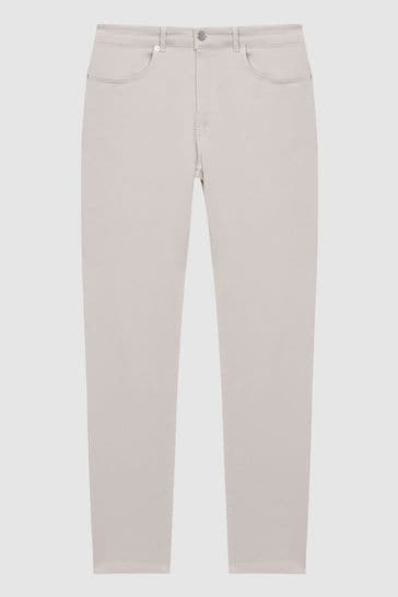 Buy Reiss Stone Dover Slim Fit Brushed Jeans from Next USA