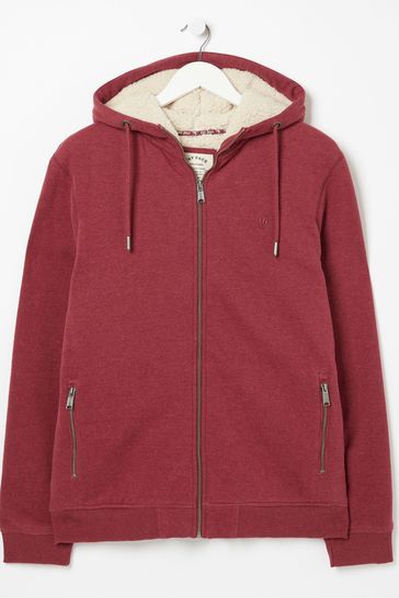 Brooke Zip Through Hoodie : Brooke Zip Through Hoodie : Brooke Zip Through  Hoodie Plum2XL