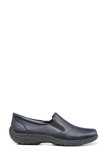 Hotter Blue Glove II Wide Slip On Shoes