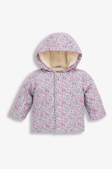 JoJo Maman Bébé Ditsy Floral Baby Jacket