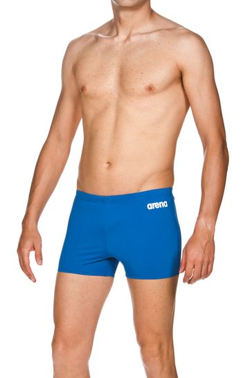 Arena Mens Blue Solid Shorts