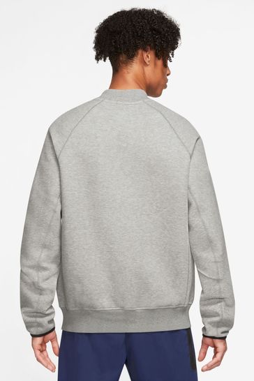 Nike grey bomber on sale jacket