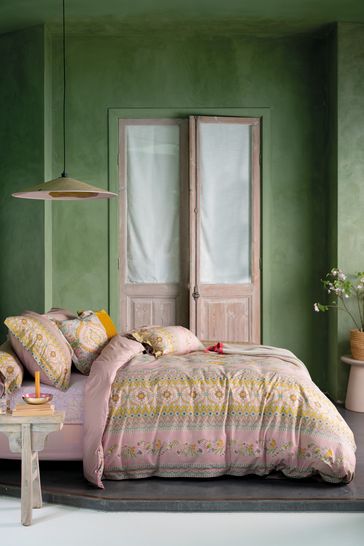 Pip Studio Pink Majorelle Carpet Duvet Cover and Pillowcase Set