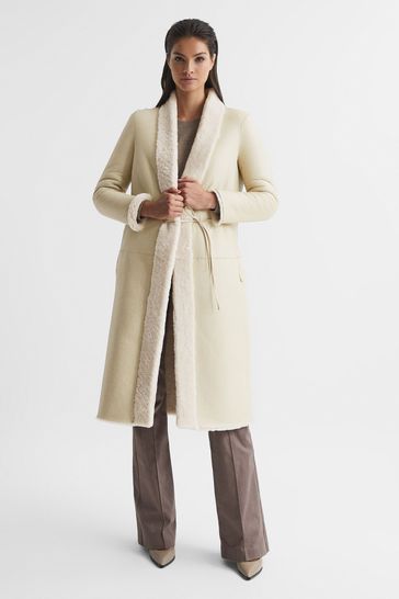 Reiss deals cream coat