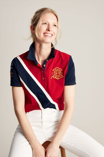 Buy Joules Official Burghley Red Polo Shirt from Next New Zealand