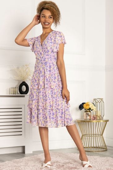 Jolie moi purple dress sale