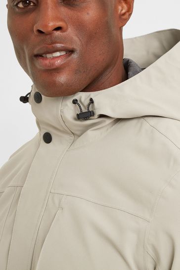 Beige on sale waterproof jacket