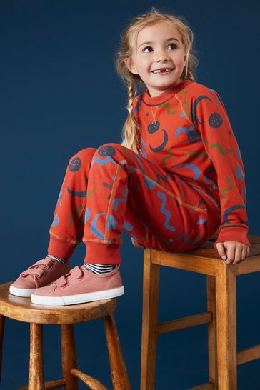 Buy White Stuff Red Charlie Abstract Printed Sweatshirt from Next