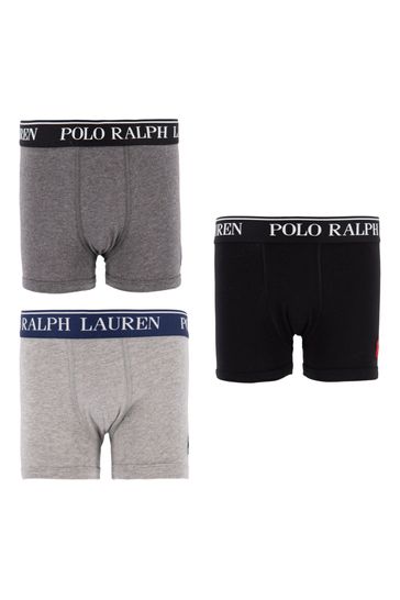 Polo Ralph Lauren Boys Cotton Stretch Logo Boxers 5 Pack