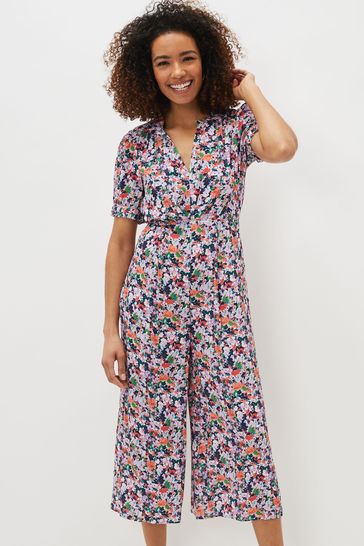 Phase Eight Natural Astrid Ditsy Jumpsuit