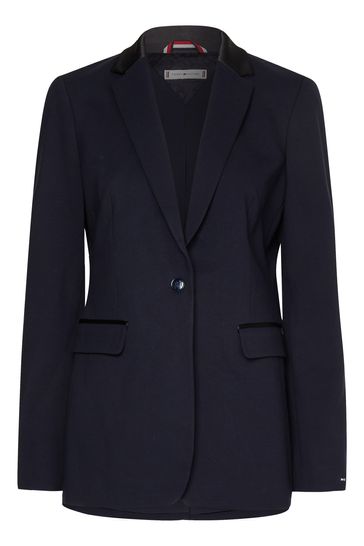 Tommy Hilfiger Blue Punto Blazer