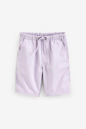 Lilac Purple Pull-On Shorts (3-16yrs)