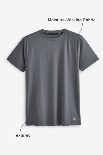 Grey gym t shirt outlet