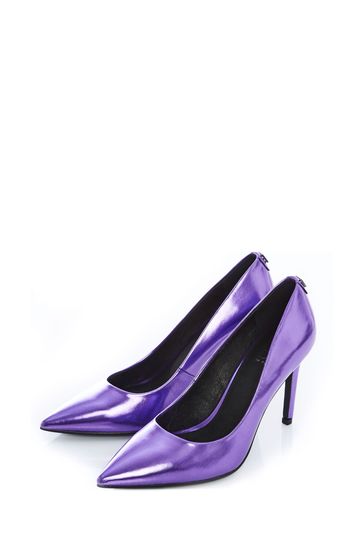 Moda in pelle court shoes on sale