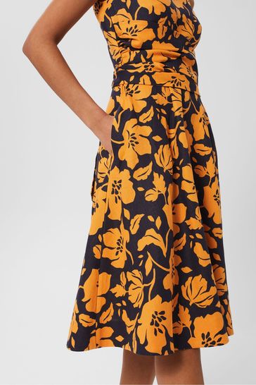 Hobbs twitchill dress yellow clearance