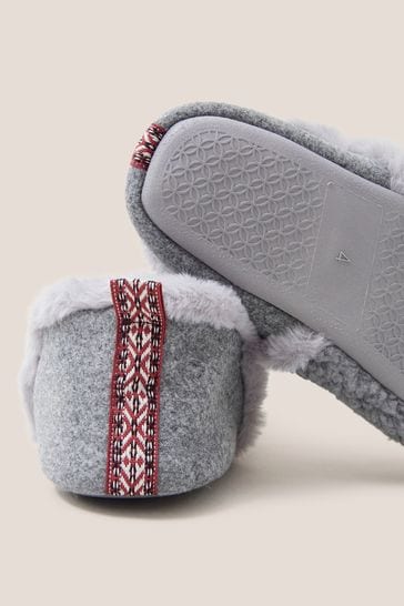 Womens closed sale back slippers