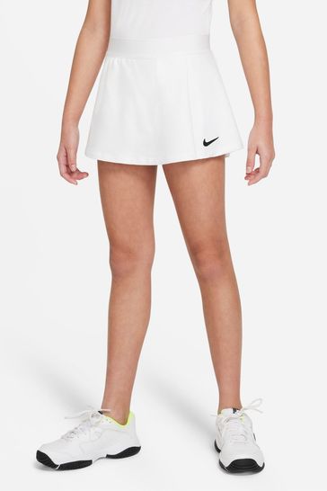 Nike White Court Dri-FIT Victory Tennis Skirt