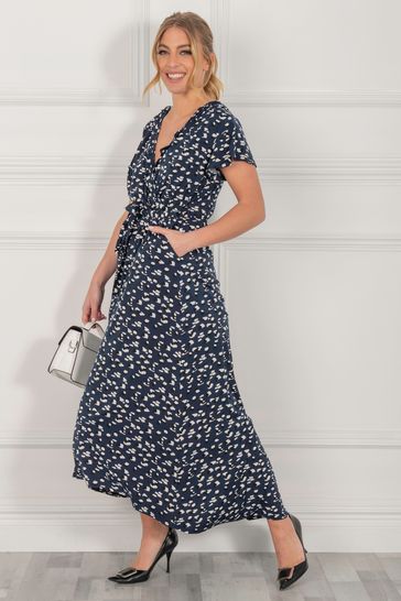 Dipped hem maxi dress online