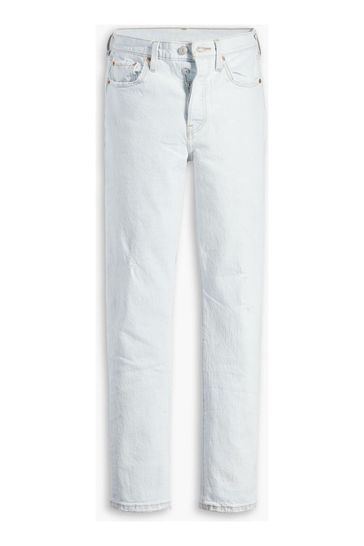 Mens white outlet 501 jeans