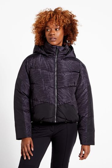 Buy Black Zebra Dare 2b x Next Eventual Hooded Puffer Jacket from