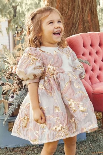 Jacquard party dress top