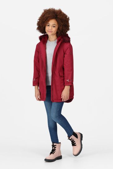 Buy Regatta Red Adelyn Waterproof Insulated Parka Jacket from Next