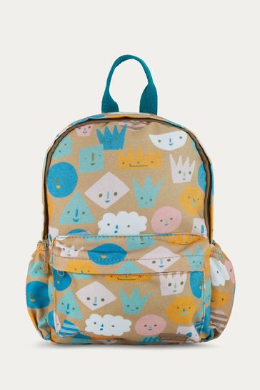 KIDLY Unisex Faces Print Backpack