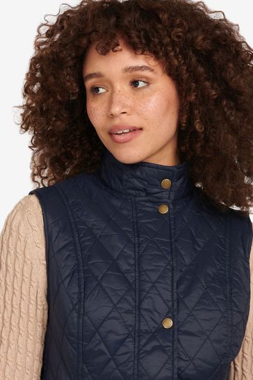 Barbour gilets clearance womens Blue