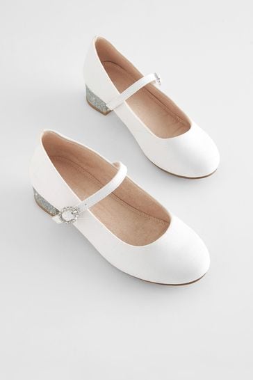 White occasion shoes store