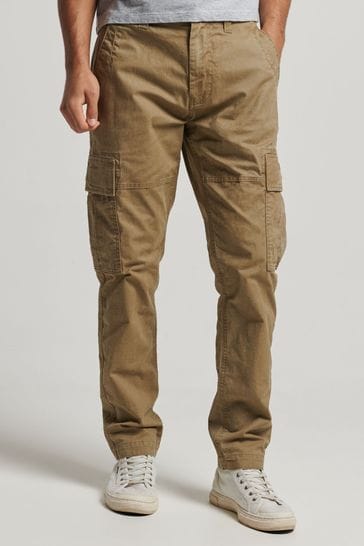 Pantaloni cargo in cotone biologico Core Superdry Uomo Abbigliamento Pantaloni e jeans Pantaloni Pantaloni cargo 