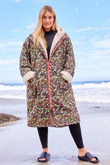 Buy Black Green Changing Robe from Next Luxembourg