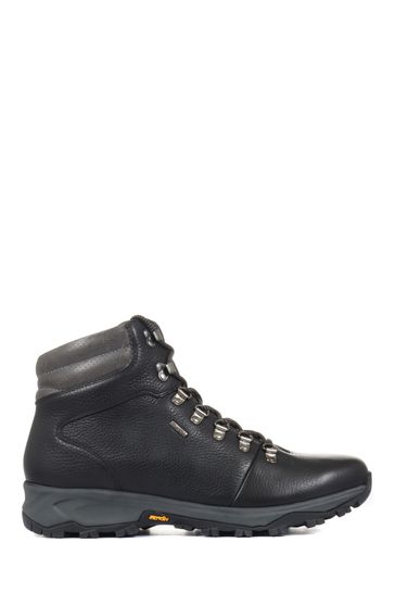 Jones Bootmaker Holland Waterproof Leather Black Hiker Boots