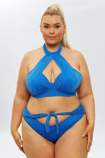 Buy Ann Summers Blue La Isla Bonita Fuller Bust Bikini Top from