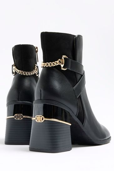 River island heeled boots outlet