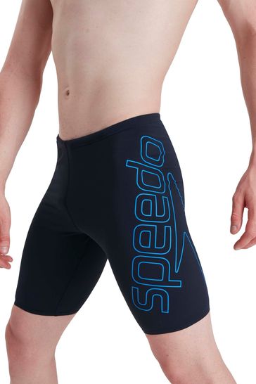 Speedo Blue Boom Logo Swim Shorts