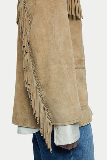 Jigsaw 2025 suede jacket