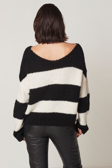 Next off shoulder online jumper