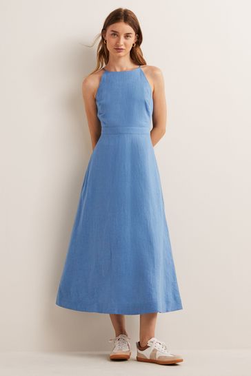 Boden halter sales neck dress