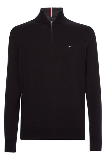 Tommy hilfiger pullover half store zip