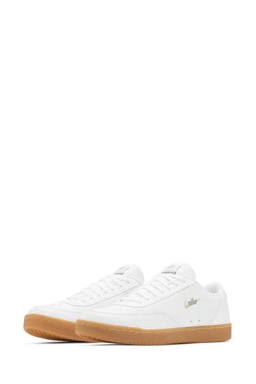 Nike white vintage hot sale