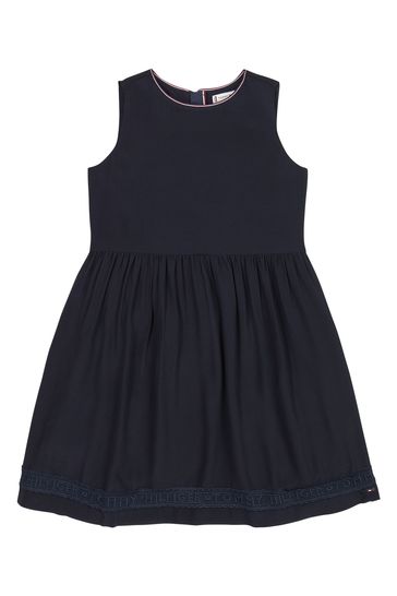 Tommy hilfiger hot sale blue lace dress