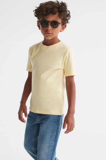 Reiss Lemon Bless Crew Neck T-Shirt