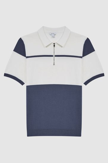 Blue white 2025 polo shirt