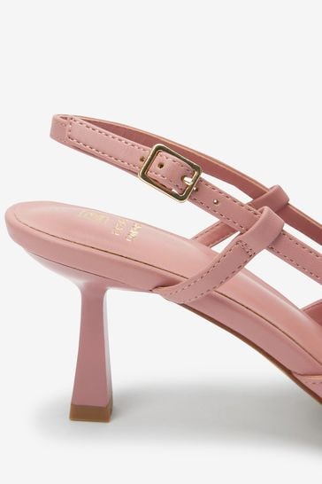 blush slingback shoes