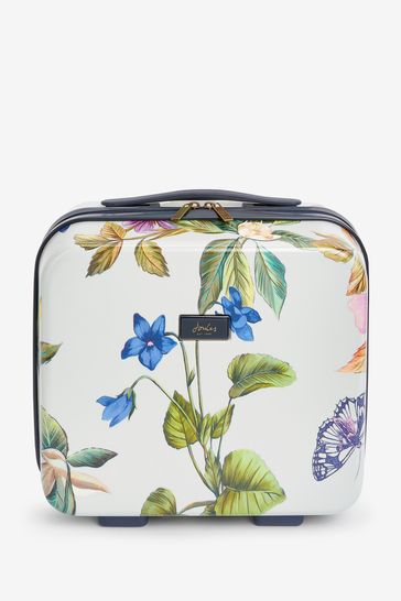 Joules Silver Spring Wood Botanical Essentials Suitcase