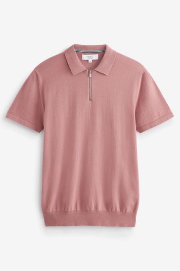 Dusty pink polo on sale shirt
