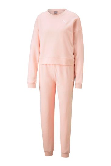 Puma Pink Loungewear Suit
