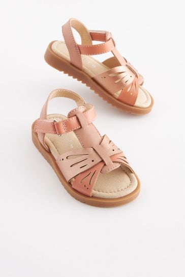 Rose Gold Butterfly Sandals