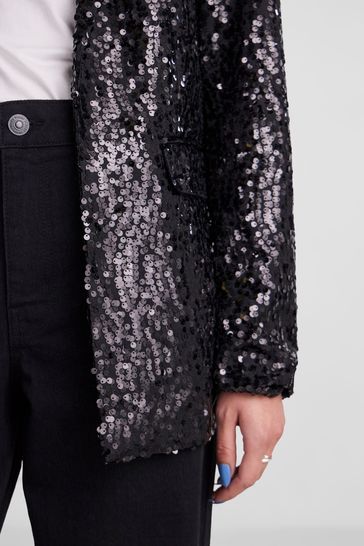 Next black best sale sequin jacket